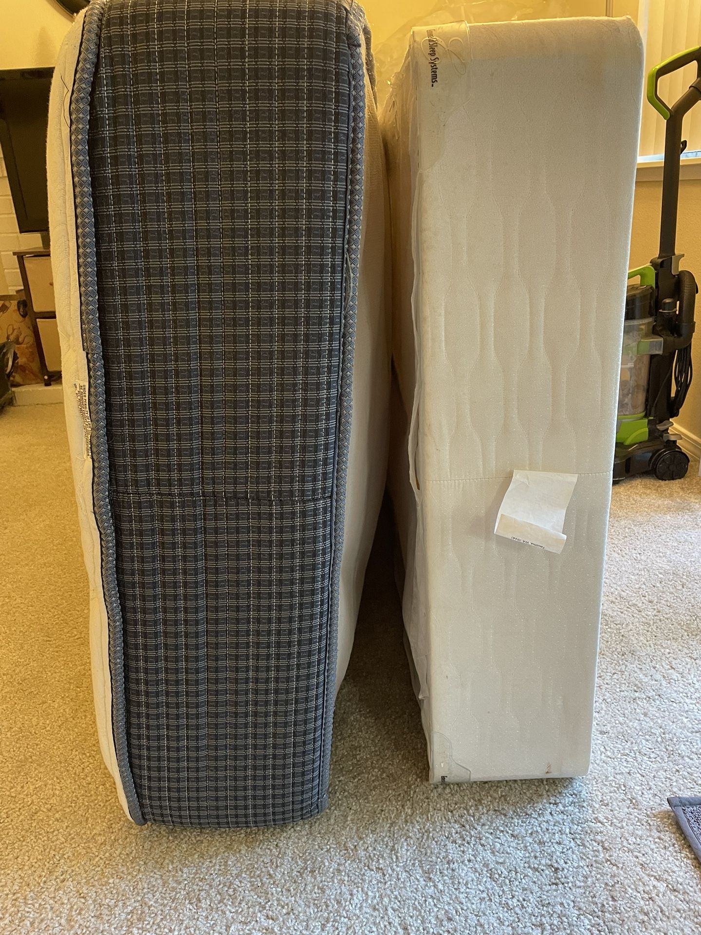 Twin Mattress and Spring Box