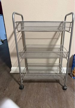 Simpli Furnished 3 Tier Rolling Cart