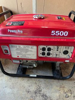 Generator: Wen Power Pro 5500