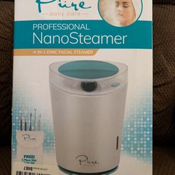 New Facial Steamer By PURE professional Nano Steamer