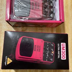 Heavy Metal Distortion Effects pedal