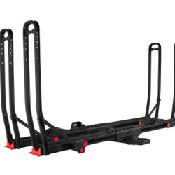 Hollywood Racks CrossTrack 2 Bike 1.25" Hitch Mount Bike Rack For Cars, Trucks & SUVs – Secure Frameless Design And Easy Tilt For Trunk Access – Premi