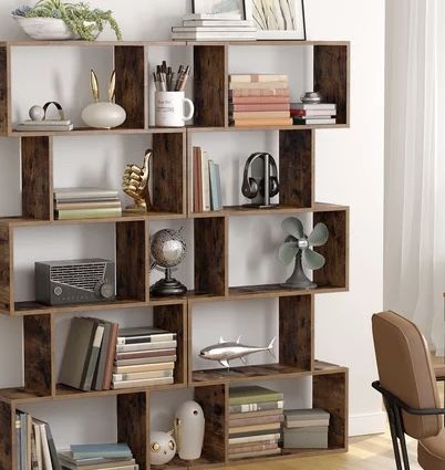 Modern Bookshelves (4 Pieces)