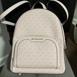 Michael Kors Jaycee Medium Signature Logo Backpack