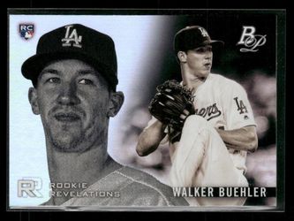 Walker Buehler RC Bowman Platinum Revelations Los Angeles Dodgers
