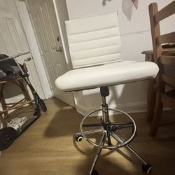 2 Brand New White Chairs  