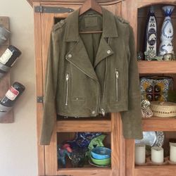 Suede Leather Jacket 