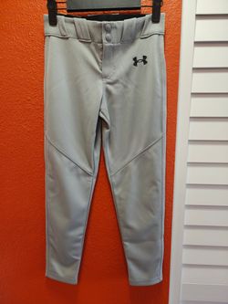Under Armour Baseball Pants Youth Gray
