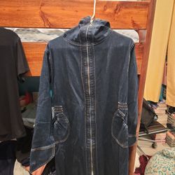 Long Jean Coat