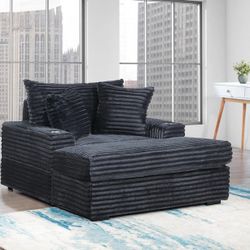 ✨ Extra Deep Chaise Sofa – Relax in Total Comfort