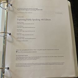 Exploring Public Speaking:4th Edition