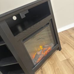Corner Tv Desk/fire Place Heater 