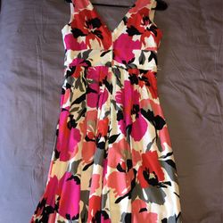 Pink Floral Dress