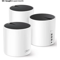 TP-Link Deco X55 AX3000 WiFi 6 Mesh System - Covers up to 6500 Sq.Ft, Replaces Wireless Router and E