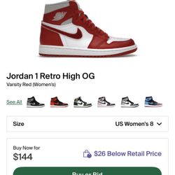 Jordan 1 Retro High Og Women’s 
