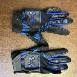 Under Armor Batting / Receiver Gloves For Baseball, Softball, Or Football