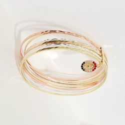 14k Gold Plated Virgen Mary  Semanary  New