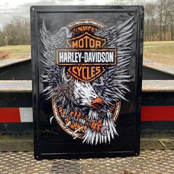 New Harley Davidson Metal Sign 