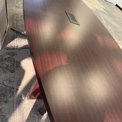 Conference Table and Storage Furniture Piece