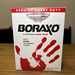 Boraxo Powdered Hand Soap Special Heavy Duty, 5lb Discontinued 