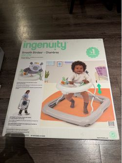 Baby Activity Walker –Chambray