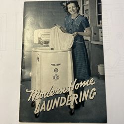 Antique laundering magazine