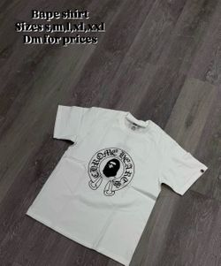 Chrome hearts x bape shirt