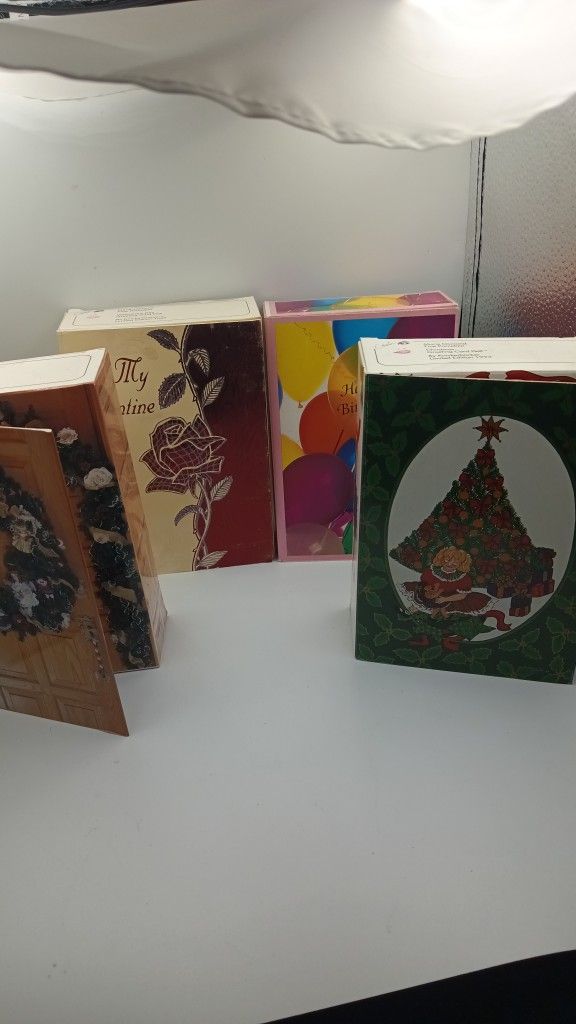 Lot Of 4 Vintage Limited Edition1990's Marie Osmond Holiday Miniature Dolls