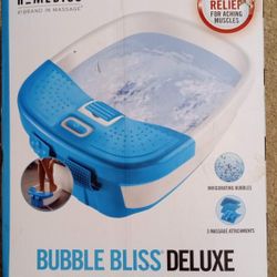 Blissful Bubbles Foottub