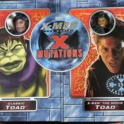 Marvel: X-men:  Generations:  Classic Toad & Toad From The X-men Movie: 8 Inch Action Figures