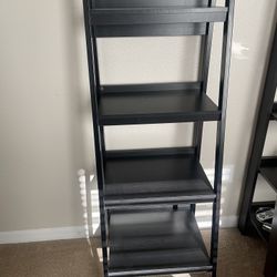 Black Wooden Book Shelf