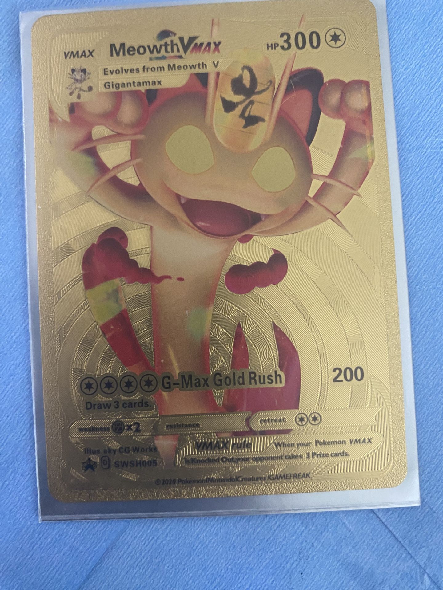 Meowth Vmax
