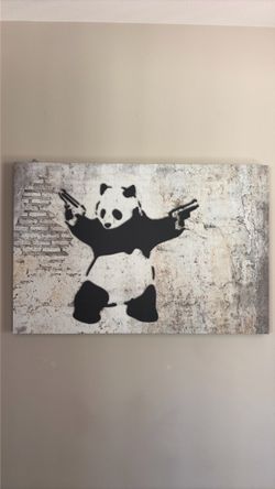 Panda wall decoration