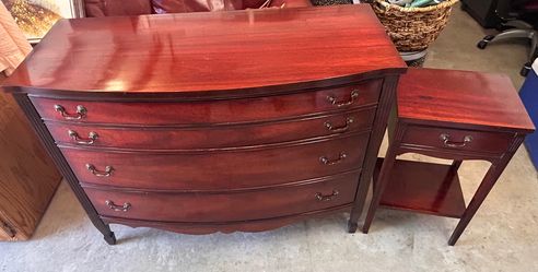 Dresser and nightstand