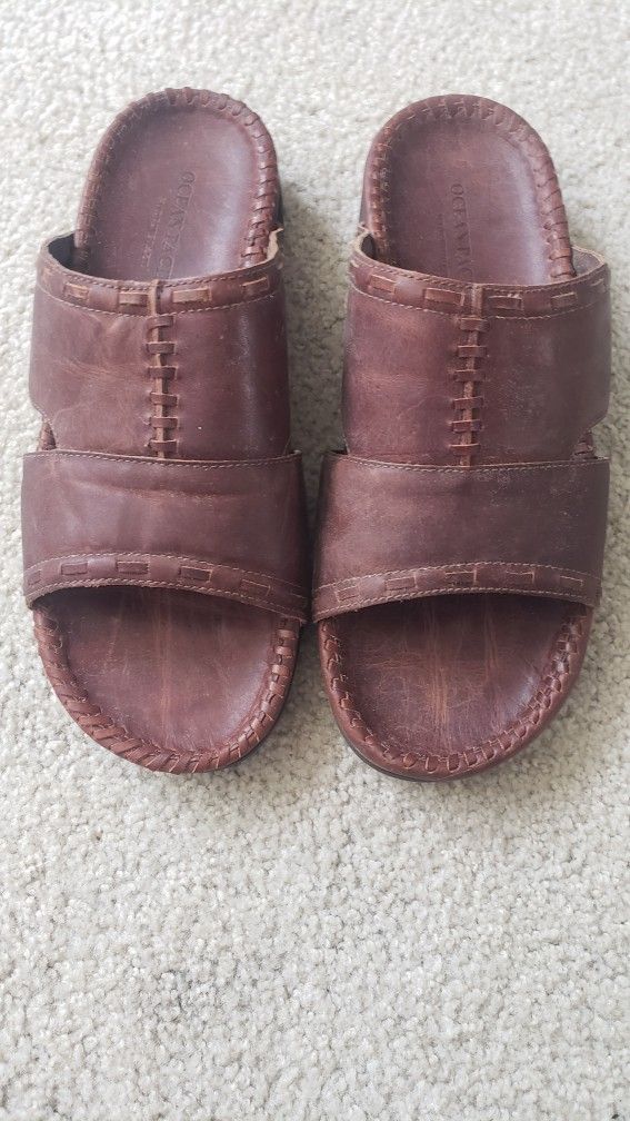 Island Pacific slip on sandals  Size=Men's 12m