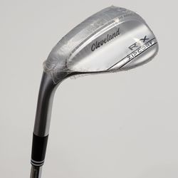 Left-Handed Cleveland RTX ZipCore Tour Satin 60* 10 Lob Wedge Mid DG Spinner 35"