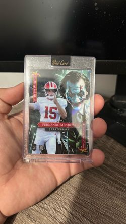 Fernando Mendoza Wild Card Joker RC 1/1 Trading Card
