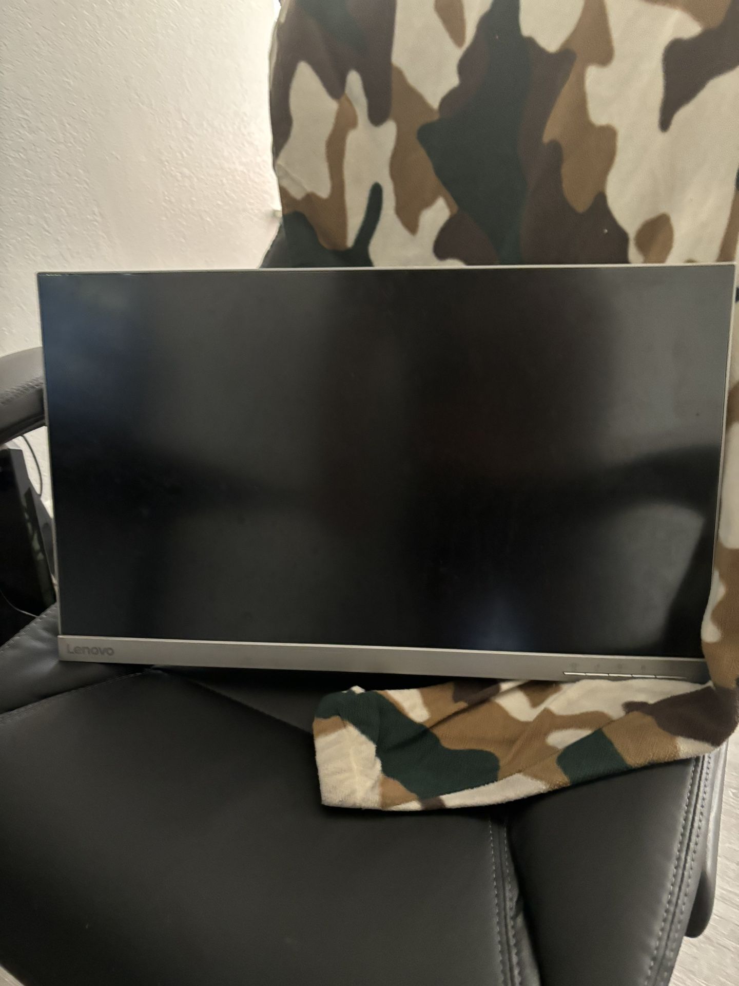 2 Levono Monitors