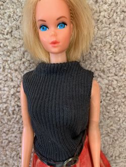 Mod Barbie twist n turn doll antique