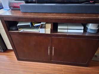 Solid Woodd TV Stand.