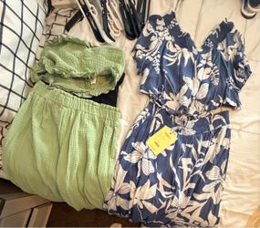 Woman’s clothes and shoes