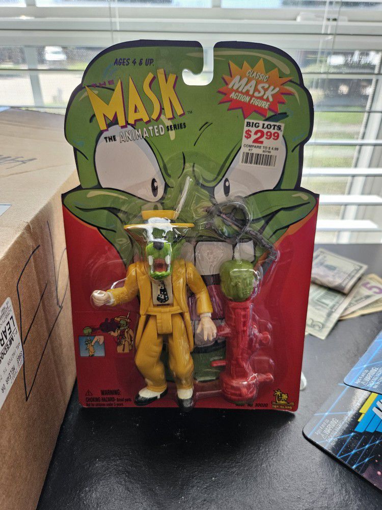 The Mask the Animated Series Classic Mask Action Figure Wild Wolf Mask