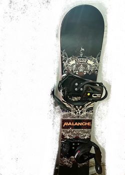 158mm Snowboard with bindings