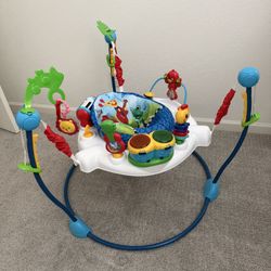 Baby Einstein Activity Jumper / Bouncer - Lights, Music, Spinning Seat - Great Condition!