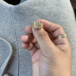 pinky nugget ring