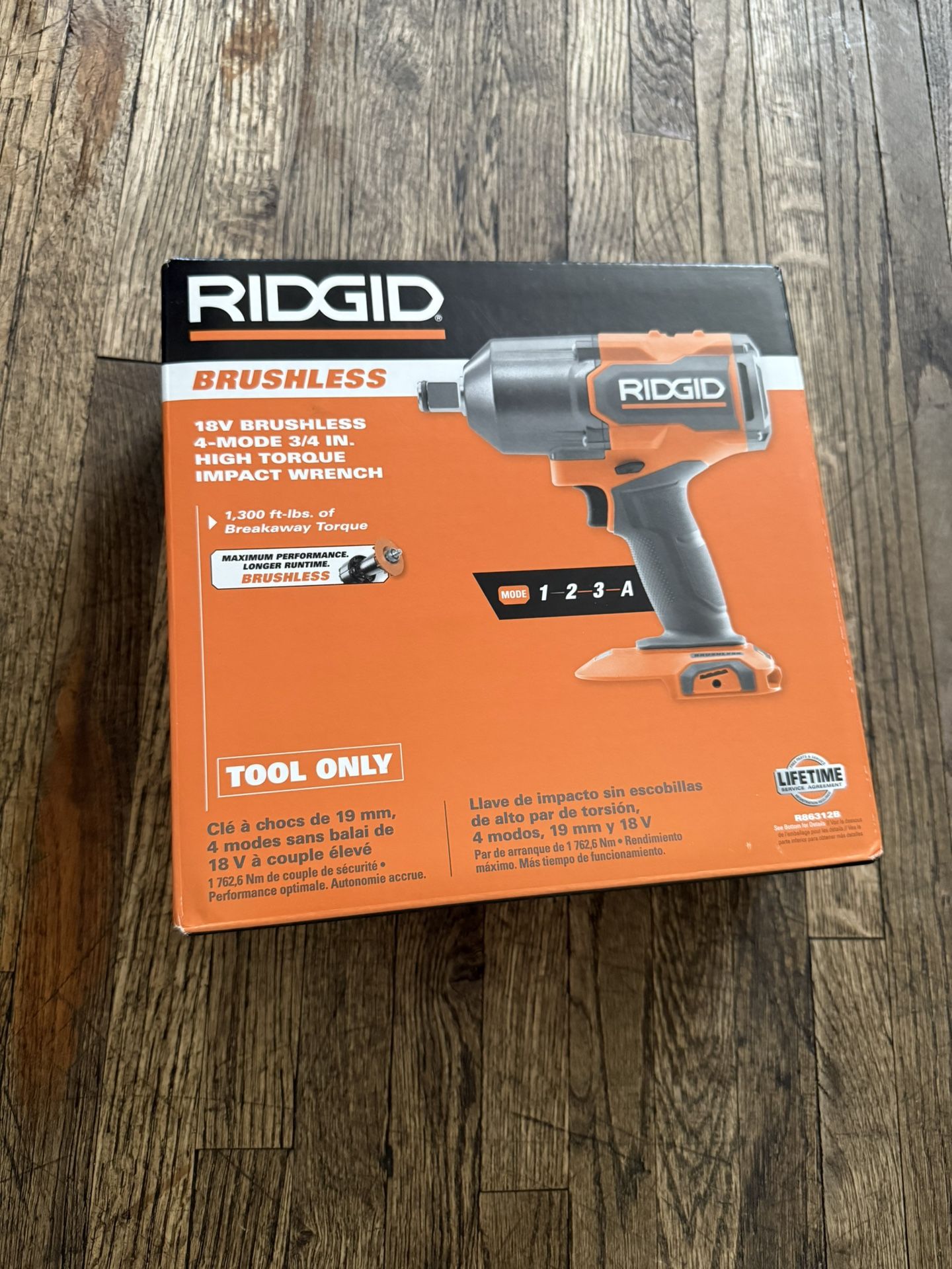 Rigid High Torque Impact 3/4