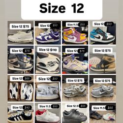 Jordan’s Nikes Cheap All Size 12