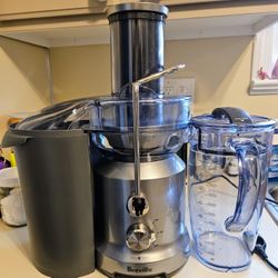 Breville Juice Fountain Cold Juicer - Silver