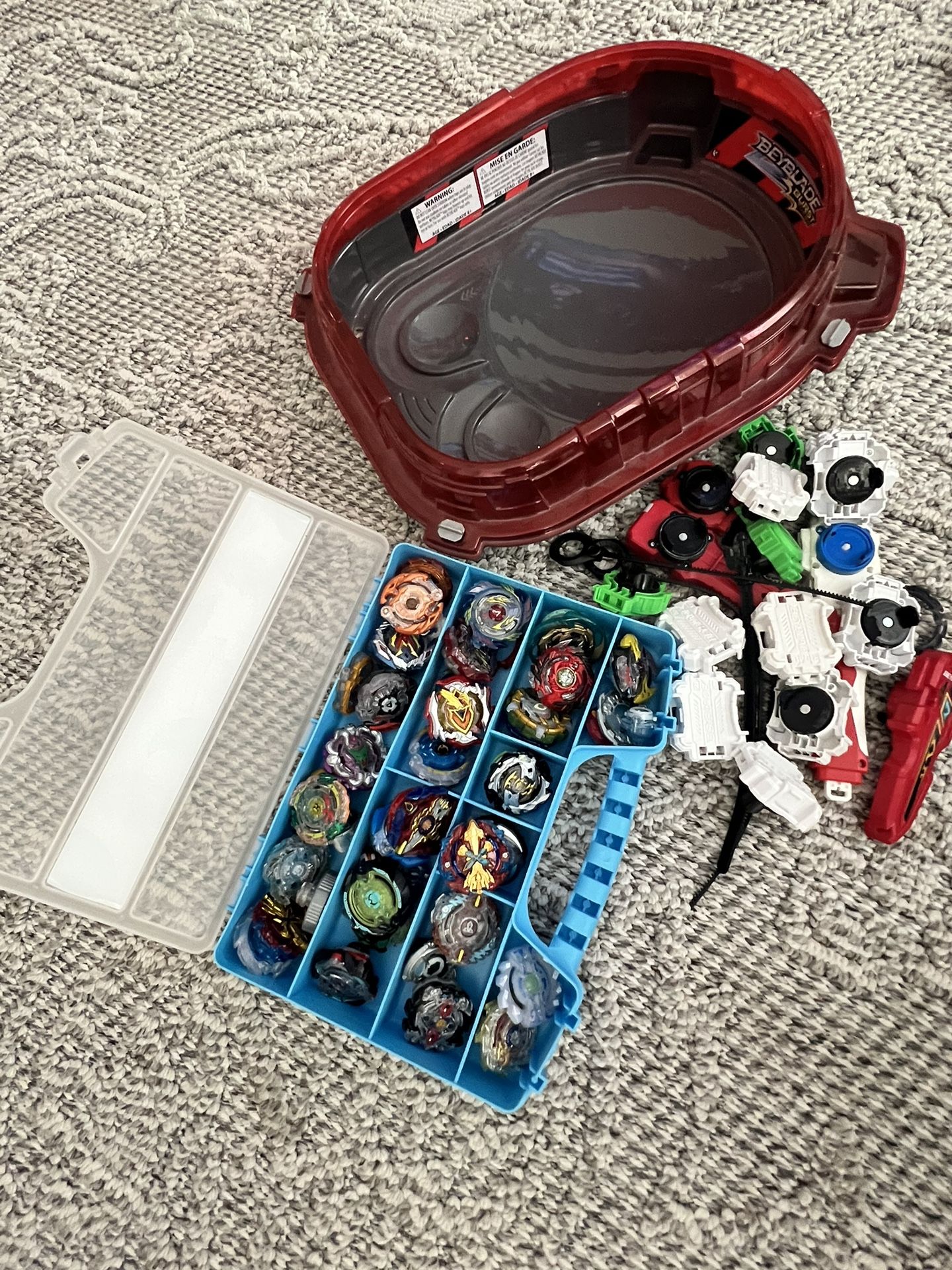 Bey Blade Set With Case And Arena