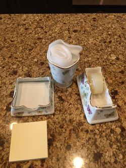 Elegant set of ladies desk Accessories